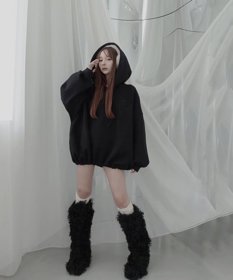 フリーレングスハートフーディ /Free-Length Heart Hoodie