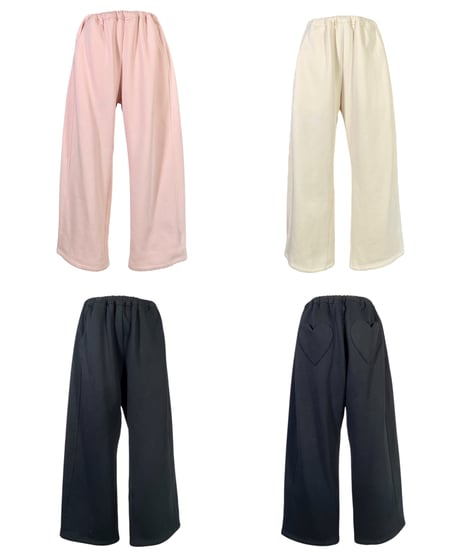 ハートポケットスウェットパンツ /Heart Pocket Sweatpants