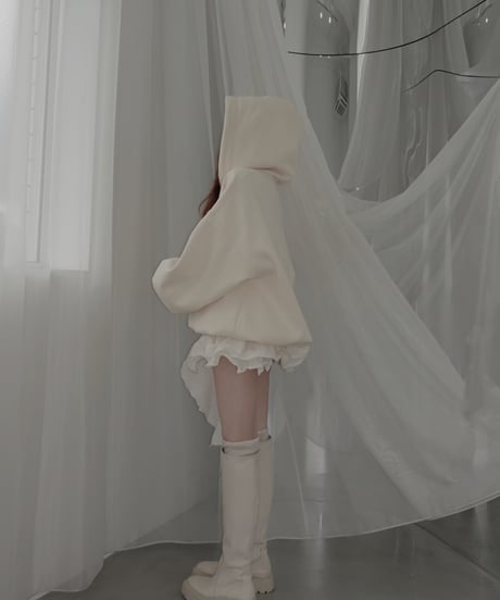 フリーレングスハートフーディ /Free-Length Heart Hoodie
