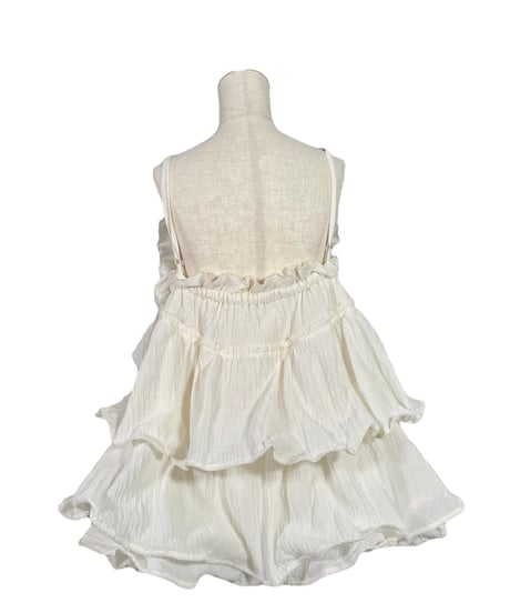 ［Vanilla］リップルフリルチュニックドレス / Ripple Frill Tunic Dress