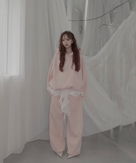 ［Vanilla］リップルフリルチュニックドレス / Ripple Frill Tunic Dress