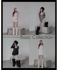 【Basic Collection】ホルターレイヤードトップ / Halter Layered Top