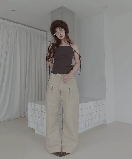 リボントップ&カーディガンセット / Ribbon Top & Cardigan Set