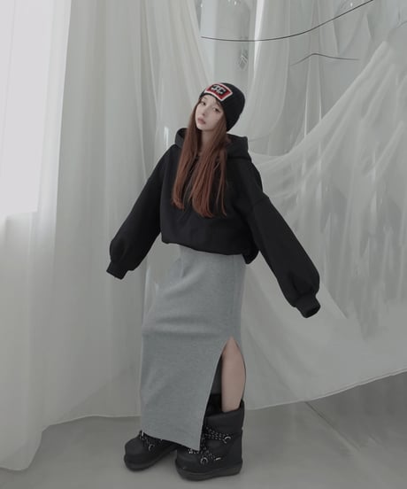 フリーレングスハートフーディ /Free-Length Heart Hoodie