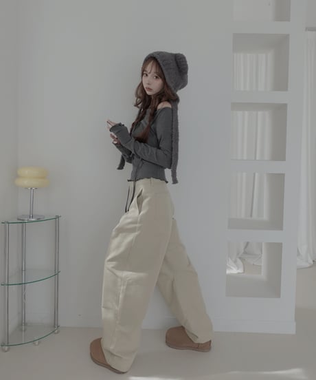 リボントップ&カーディガンセット / Ribbon Top & Cardigan Set