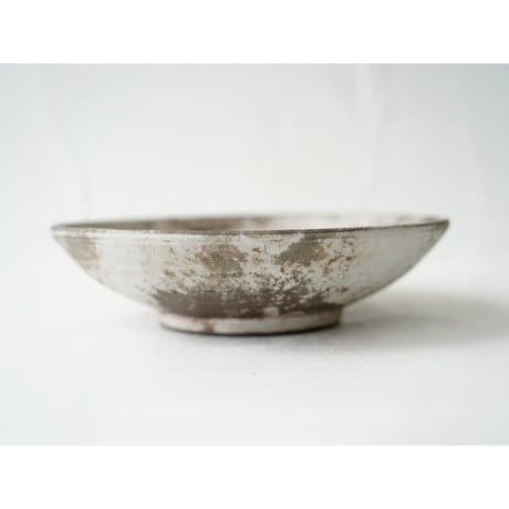 NO.58-B　芳賀稔　剝白6寸鉢