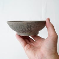 NO.11-A　芳賀稔　埋め焼き緑5寸鉢