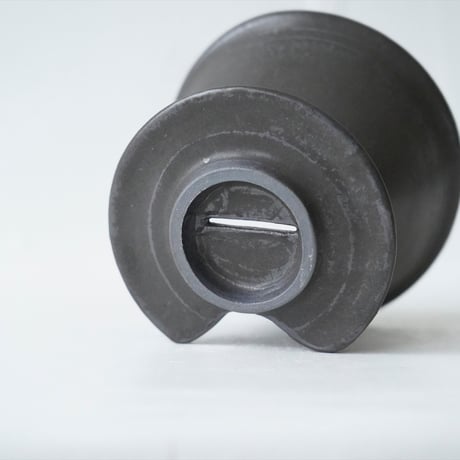 馬場勝文　46　黒釉　コーヒードリッパー　ドリッパー単品