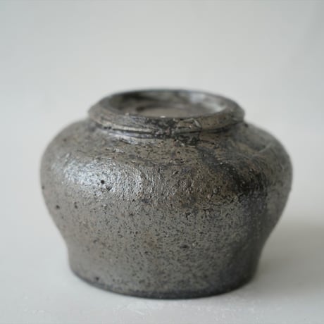 馬場勝文　4-A　荒土　しおげ茶碗  　大