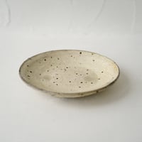 梅本尋司　U53-4　粉青粉引リム５寸皿