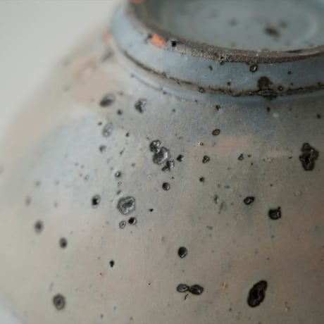 馬場勝文　14　荒土（粉引）ごはん茶碗　大