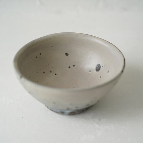 馬場勝文　13-C　荒土（粉引）ごはん茶碗　小