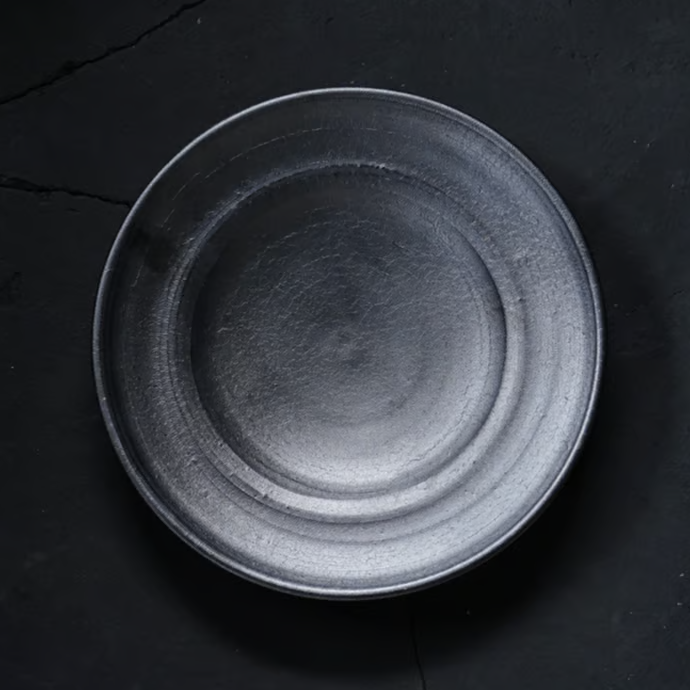 濱中史朗 / 皿 / レザー 濱中史朗 44 リム皿 オイルレザー | JIBITA