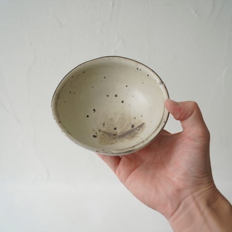 馬場勝文　13-A　荒土（粉引）ごはん茶碗　小