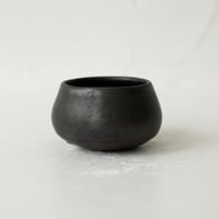 馬場勝文　44　黒釉 　茶杯・ぐい吞 　※個体差あり