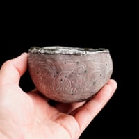 梅本尋司　U34-7　円筒印章文カップ