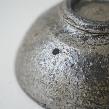馬場勝文　22-A　荒土　ごはん茶碗　小