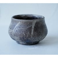馬場勝文　3-C　荒土（粉引）　しおげ茶碗  　大