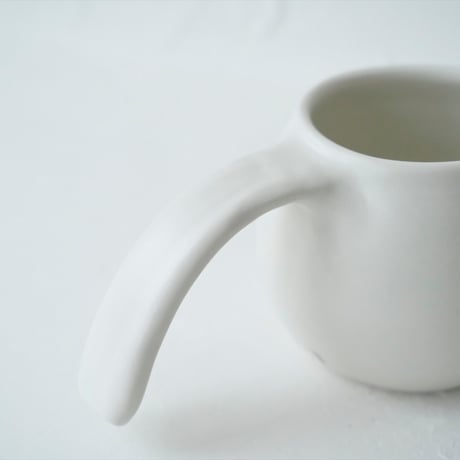 馬場勝文　103　白磁マット　コーヒードリッパー　ピッチャー単品