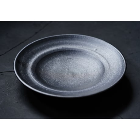 濱中史朗　44　リム皿　オイルレザー