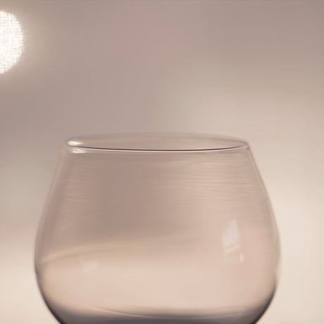 菊地大護　6-6.  ワイングラス 　Goblet aroma short