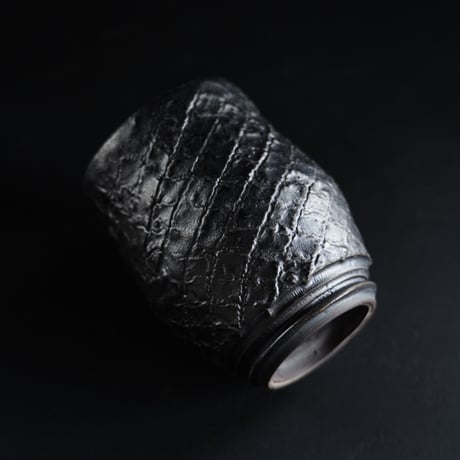 濱中史朗　13　カップ　レザー　クロコ