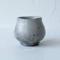 馬場勝文　2-A　荒土（粉引）　しおげ小湯呑