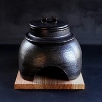 NO.2　大杉康伸　かまどはん（1合炊き）　黒マット・黒
