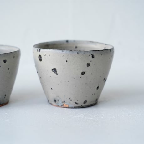 馬場勝文　8　荒土（粉引）　フリーカップ 　※個体差あり