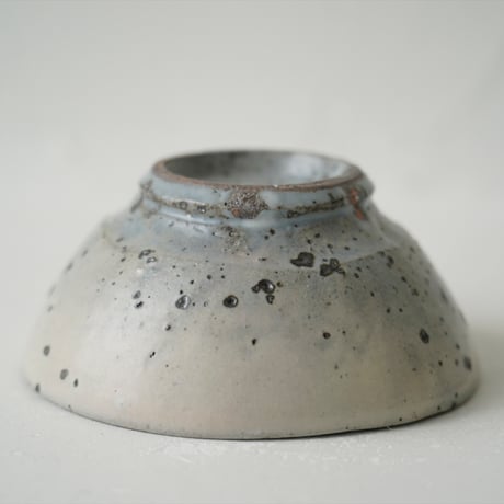 馬場勝文　13-C　荒土（粉引）ごはん茶碗　小