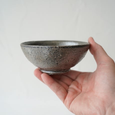 馬場勝文　22-A　荒土　ごはん茶碗　小