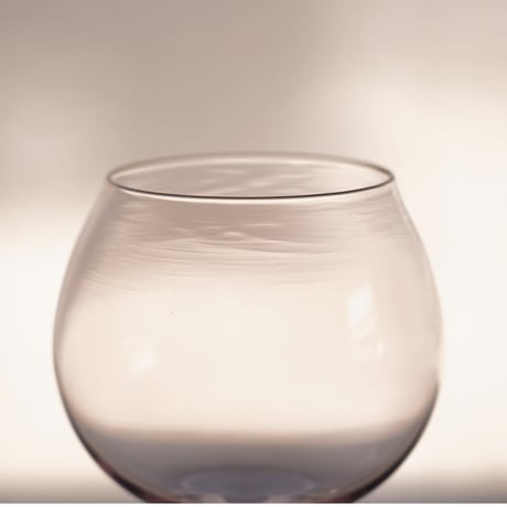 菊地大護　6-3.  ワイングラス 　Goblet aroma short
