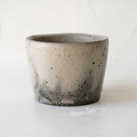 馬場勝文　9-B　荒土（粉引）　切立カップ