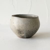 馬場勝文　1-B　荒土（粉引）　丸カップ