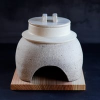 NO.22　大杉康伸　かまどはん（1合炊き）　白マット・白