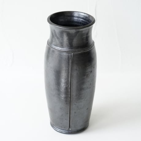濱中史朗　49　花器　オイルレザー