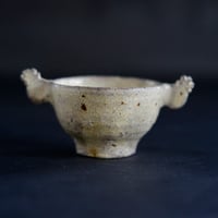 梅本尋司　U42-2　粉青粉引耳杯