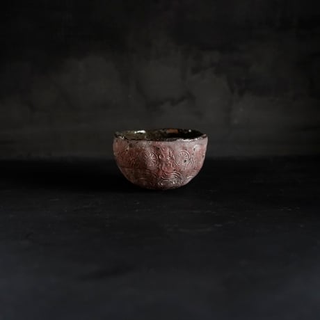 梅本尋司　U34-8　円筒印章文カップ