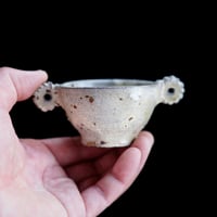 梅本尋司　U42-1　粉青粉引耳杯