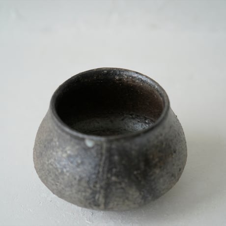 馬場勝文　4-A　荒土　しおげ茶碗  　大