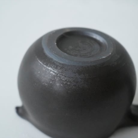馬場勝文　45　黒釉　コーヒードリッパー　ピッチャー単品