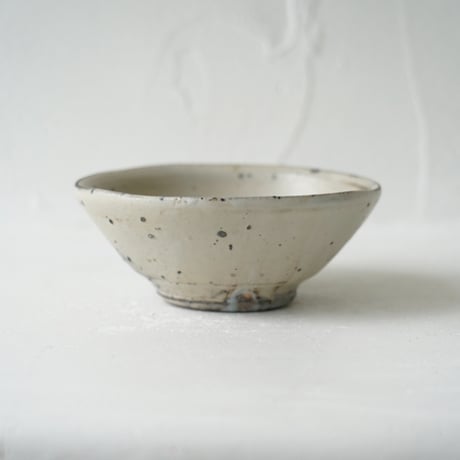 馬場勝文　13-A　荒土（粉引）ごはん茶碗　小