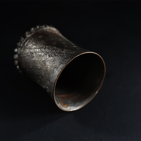 濱中史朗　5　カップ　スカル　ブロンズ