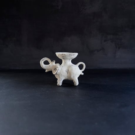 梅本尋司　U18　象形燭台　白