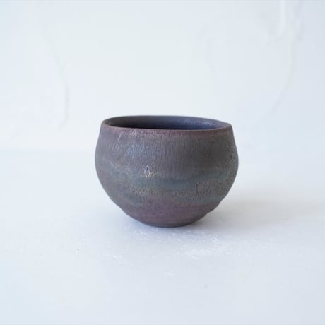 馬場勝文　129-C　ラスター釉　丸カップ