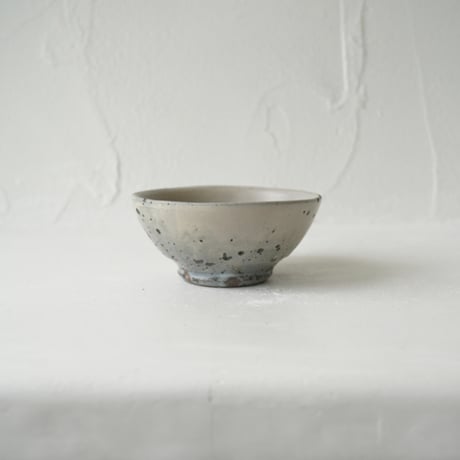 馬場勝文　13-C　荒土（粉引）ごはん茶碗　小