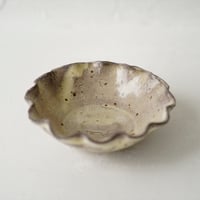 梅本尋司　U71-3　粉青フリル４寸鉢