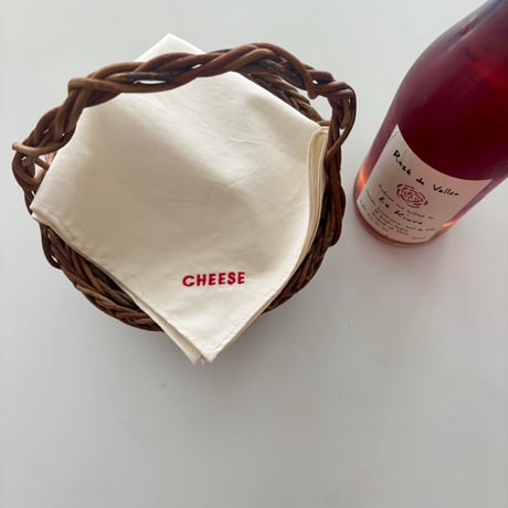 CHEESE　ハンカチ　お届け　　８月末