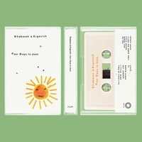 Shabason & Krgovich - Four Days in June (Cassette)(Altanative)