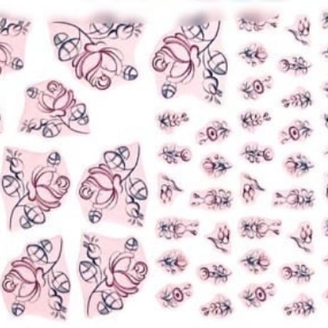 🌹限定SALE品10枚/Alt Vienna Roseオールドウインナーローズ4分の1シート